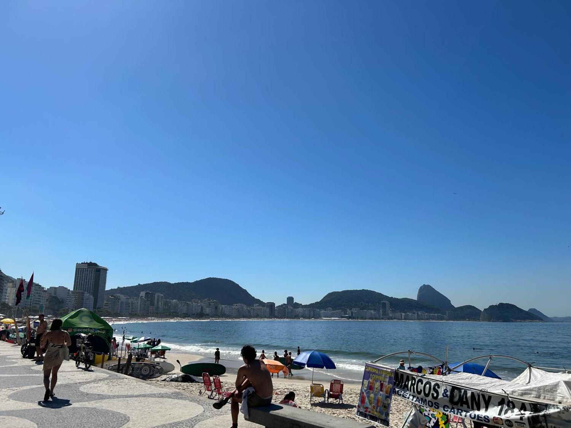 Apartamento Na De Copacabana, Grudado Em Ipanema